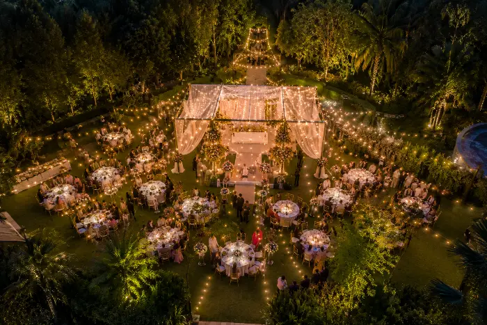 Aerial Impression - Wedding Drone Event 1